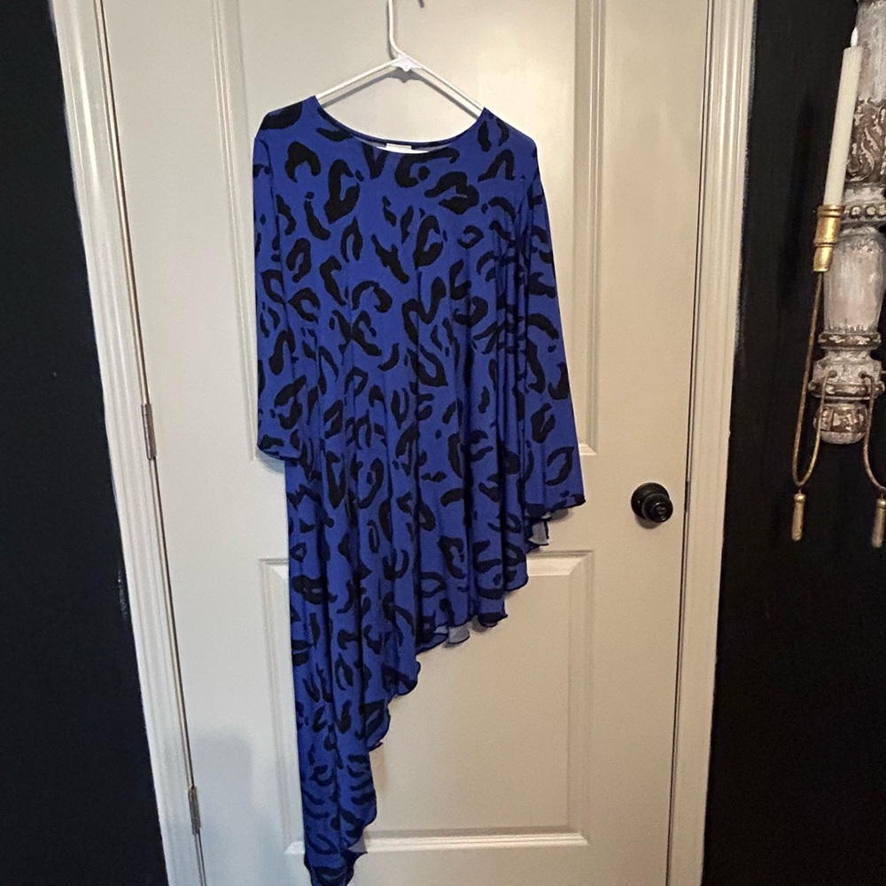 Zadie B’s Hi/Lo Leopard Tunic. Size 3X